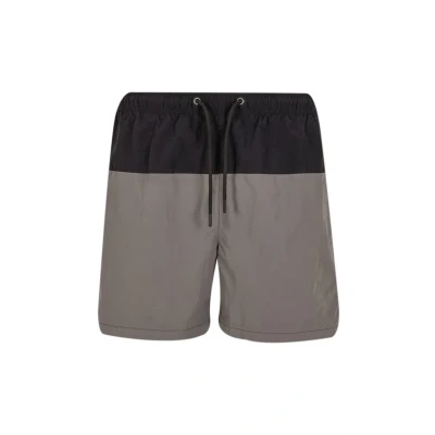 Abbildung von Brandit Basic Badeshorts, Herren, Größe: Medium, Black grey