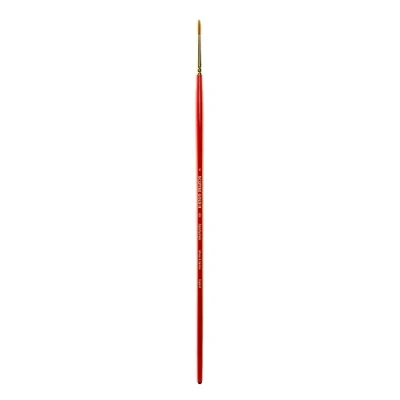 Abbildung von Winsor &amp; Newton 5184704 Sceptre Gold II Künstler Aquarellpinsel mit hoher Farbtragekapazitat exzellenter Sprungkraft, Serie 404 Rundpinsel, langer Stiel, Nr.4 2,6mm