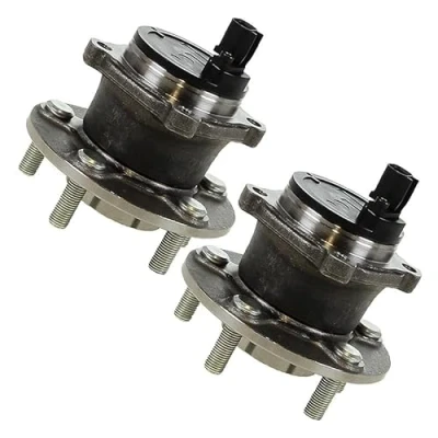 Abbildung von ATEC Germany 2x Radnabe hinten Radlager Radlagersatz, Kompatibel mit FORD C MAX (DM2), FOCUS 2 Mk2