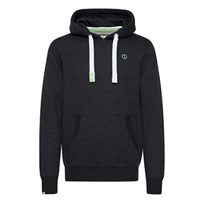 Abbildung von Solid Sdbennhood Kapuzenpullover, Herren, Größe: Small, Dark grey