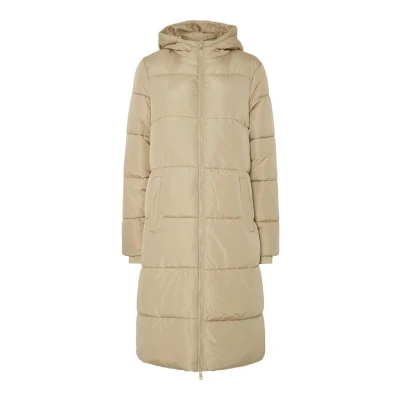 Abbildung von Pieces Pcbee NEW LONG Puffer BC Wintermantel, Damen, Größe: XS, Silver mink