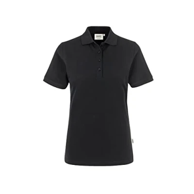 Abbildung von HAKRO Damen Polo Shirt &quot;Classic&quot; 110 schwarz Größe: S