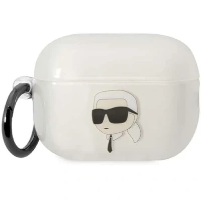 Abbildung von Karl Lagerfeld KLAP2HNIKTCT Hülle für AirPods Pro 2 transparent Ikonik