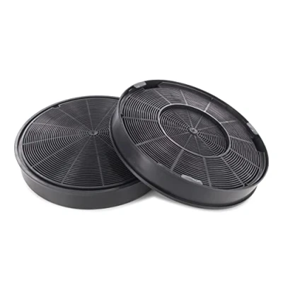 Abbildung von DL pro 2 x Kohlefilter kompatibel mit Electrolux 9029793578 Faber EFF62 Whirlpool 484000008674 Bosch 00748732 für Dunstabzugshaube