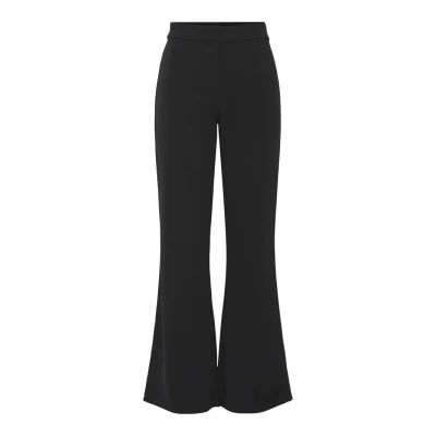 Abbildung von YAS Yasvictoria Flared PANT Stoffhose, Damen, Größe: XS, Black