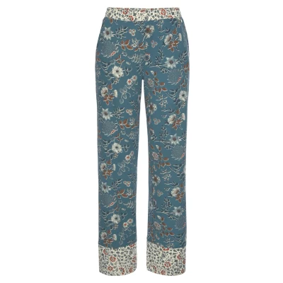 Abbildung von Lascana Nachtwäsche Hose rauchblauecru, Damen, Größe: 32/34, Rauchblau ecru