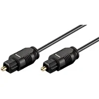 Abbildung von Goobay 50563 Optisches Kabel / Toslink für HiFi Systeme Audiokabel Playstation 5 und xBox One X Lichtwellenleiter Soundbar &amp; Stereoanlage 0,5 m