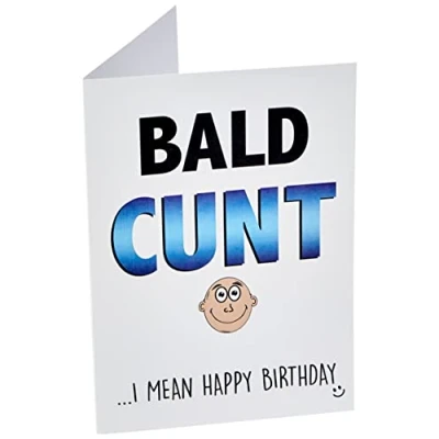 Abbildung von Lustig Geburtstagskarte Bald C Karte Neuheit Offensive Wort Unhöflich Humor Spass Freund Papa Bester Alles Gute Zum Geburtstag PC325