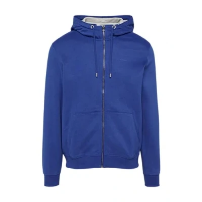 Abbildung von s.Oliver MIT Kapuze UND LOGO Sweatjacke, Herren, Größe: Large, Ozeanblau