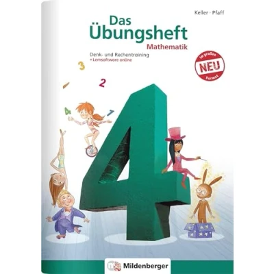 Abbildung von Das Übungsheft Mathematik 4 DIN A4: Denk und Rechentraining