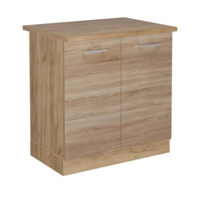 Abbildung von Vicco Spülenunterschrank R Line, Sonoma, 80 cm, AP Eiche