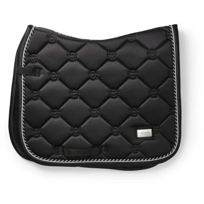 Abbildung von Equestrian Stockholm Black Edition Dressur Schabracke