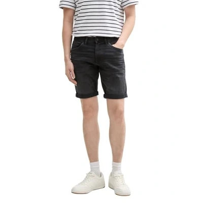 Abbildung von TOM Tailor JOSH Regular Jeans Shorts, Herren, Größe: 31, Black denim
