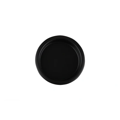 Abbildung von Muschelgriff Rund 53 mm Schwarz Pro Stück