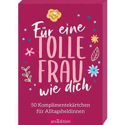 Abbildung von für eine tolle Frau wie dich: 50 Komplimentekärtchen Alltagsheldinnen Kleine Portion Anerkennung im Spielkartenformat, ideal zum Verschicken