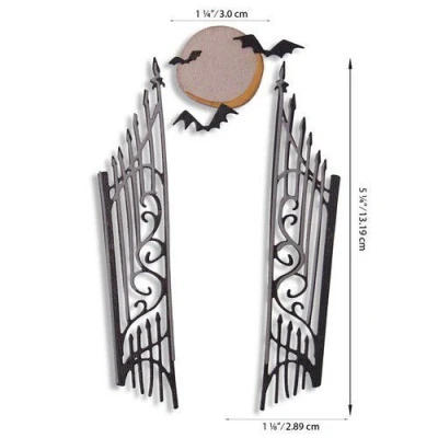 Abbildung von Sizzix 664734 Torhüter, Thinlits, 9 Stück, Tim Holtz, torhalter, einheitsgröße