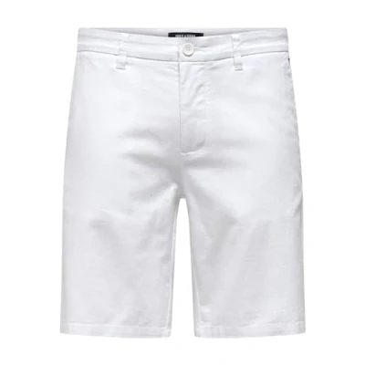 Abbildung von Only &amp; Sons Onsmark Shorts, Herren, Größe: Large, White
