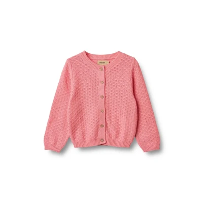 Abbildung von Wheat Strickjacke für Kinder, Größe: 104, Flamingo pink