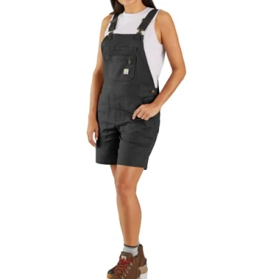 Abbildung von Carhartt Latzhose Relaxed Fit Canvas Shortall