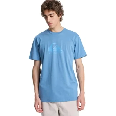 Abbildung von Quiksilver COMP LOGO Unisex Tshirt print, Größe: XS, Coronet blue