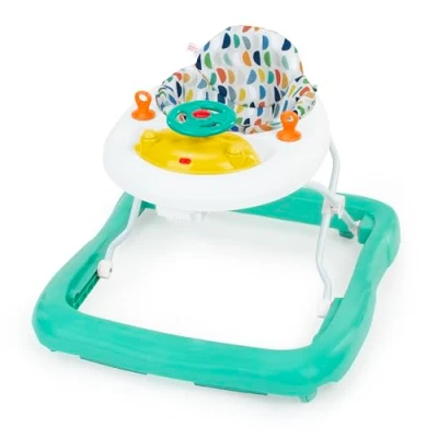 Abbildung von Bright Starts Ready to Roll Lauflernhilfe mit Licht und Geräuschen, Lenkrad Spielzeugauto abnehmbare elektronische Spielzeugstation, 6 12 Monate oder bis 12kg, Unisex