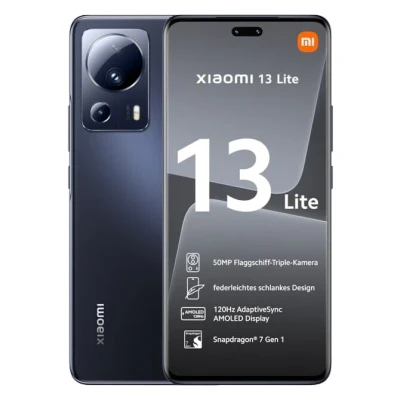 Abbildung von Xiaomi 13 Lite 5G 128 GB / 8 Smartphone black (6,5 Zoll, Speicherplatz)