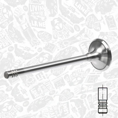 Abbildung von ET ENGINETEAM VI0149 Einlaßventil 27,2mm Einlassseite Ventilschaft verchromt PEUGEOT: Boxer Kastenwagen, 508 I SW, 3008 II SUV