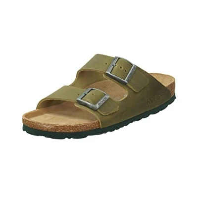 Abbildung von Rohde Herren, Männer, Sandalen,verbandschuhe,Therapie Sandalen,Klett Hausschuhe,Olive,41 EU / 7.5 UK