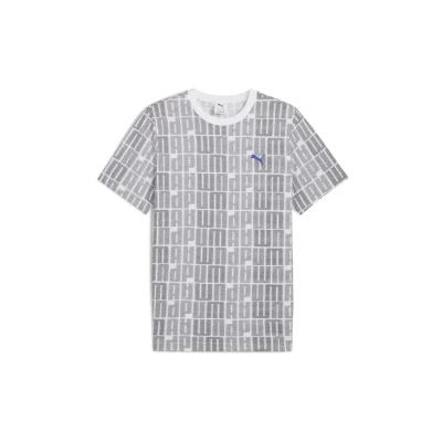 Abbildung von Puma Essentials Logo Lab T Shirt Herren Mit Print White Größe: XL