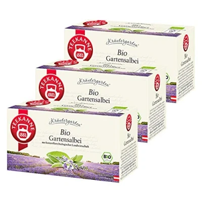 Abbildung von Teekanne ?sterreich Kr?utergarten Bio Gartensalbei, 6er Pack (6 x 30 g)