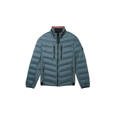 Abbildung von TOM Tailor Winterjacke, Herren, Größe: Medium, Dusty dark teal