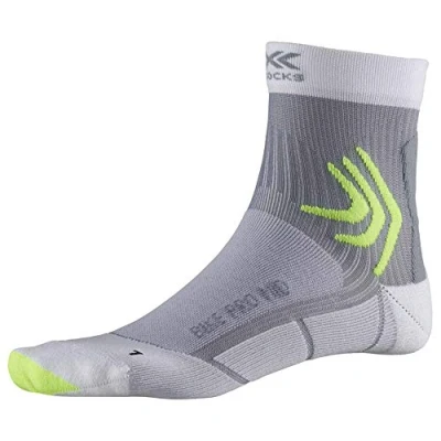 Abbildung von X Bionic BIKE PRO MID Socken, Größe: 35 38, Arctic white dolomite grey