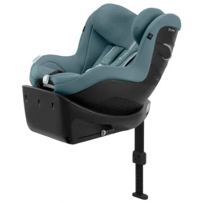 Abbildung von CYBEX Gold Kinder Autositz Sirona Gi i Size Plus inkl. Base, Ab ca. 3 Monaten bis 4 Jahre (Ab Geburt mit Neugeboreneneinlage), Max. 20 kg, 61 105 cm 40 Stormy Blue