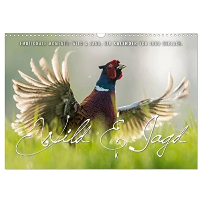 Abbildung von Emotionale Momente: Wild und Jagd. (Wandkalender 2025 DIN A3 quer), CALVENDO Monatskalender