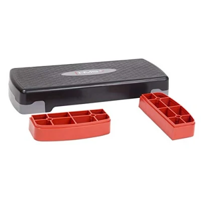 Abbildung von HMS 17 44 008 5907695587357 Aerobic Step, rot/schwarz, Einheitsgröße
