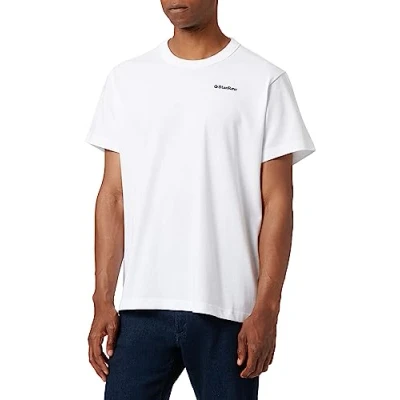 Abbildung von G Star RAW Men&#039;s Back Gr Match Loose R T Shirt, Weiß (White D23822 4561 110), XL