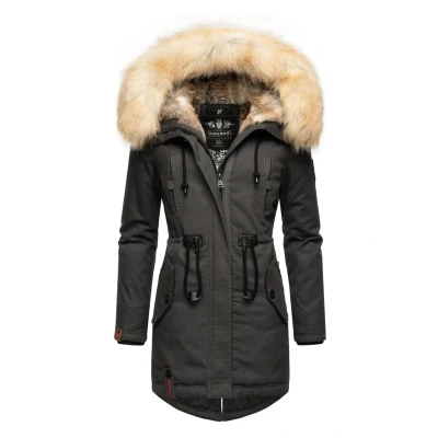 Abbildung von Navahoo Bombii Wintermantel, Damen, Größe: XS, Dark grey