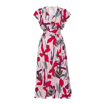 Abbildung von Swing Fashion Women&#039;s Melisa Dress, Farbenfrohe Blumen, XS/S