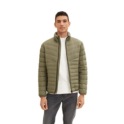 Abbildung von TOM TAILOR Herren 1034033 Jacke, 10415 Dusty Olive Green, S