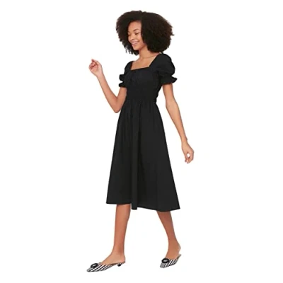 Abbildung von Trendyol Freizeitkleid, Damen, Größe: 40, Black