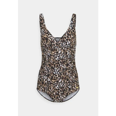 Abbildung von Lascana Swimsuit Badeanzug, Damen, Größe: 38xB, Brown
