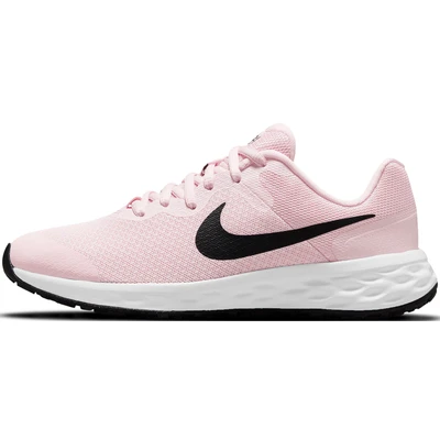 Abbildung von NIKE Performance Revolution 6 (GS) Laufschuh Neutral für Kinder, Größe: 35.5, Pink foam/black Schuhe