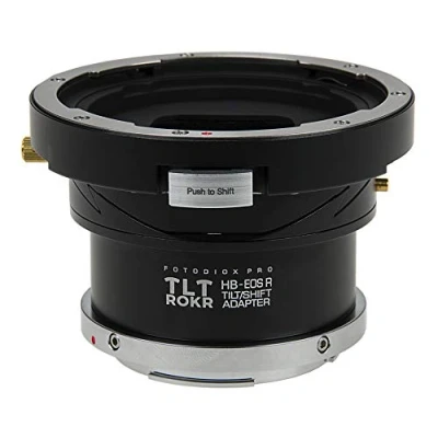 Abbildung von Fotodiox Pro TLT ROKR Tilt/Shift Lens Adapter Compatible with Hasselblad V Mount SLR Lenses on Canon RF Cameras