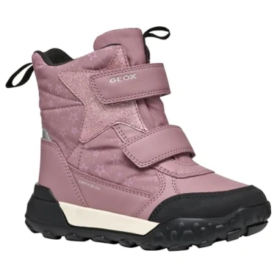 Abbildung von Geox J TREKKYUP GIRL B ABX Winterboots Klettstiefel, Snowboots, Winterstiefel mit Metallic Look