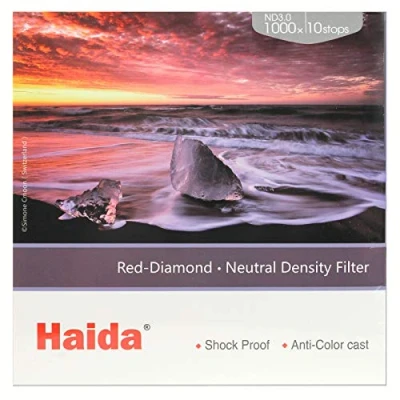 Abbildung von Haida Red Diamond ND3, 0 (1000x) 100 * 100mm Filter