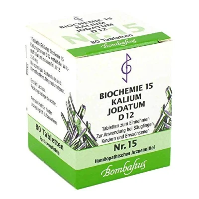 Abbildung von Biochemie 15 Kalium jodatum D12 Tabletten
