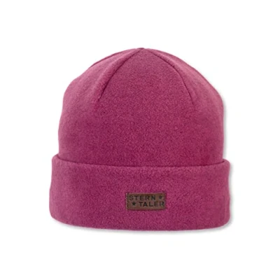 Abbildung von Sterntaler Baby Mädchen Mütze Beanie Fleece, Rosa, 53