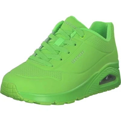 Abbildung von Skechers Damen Uno Night Shades Sneaker, Grün, 40 EU Weit
