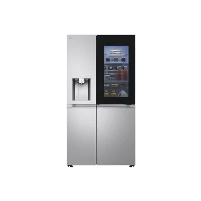 Abbildung von LG GSXE90MBAD Side by Kühlschrank mit InstaView, Klasse D, 628 Liter Kapazität, Festwasseranschluss, Metal Sorbet