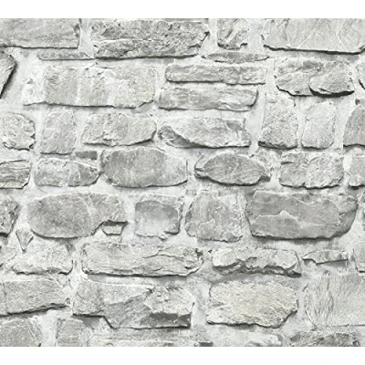 Abbildung von living walls Vinyltapete &quot;Pop Up Panel 3D&quot;, Steinoptik, Steinoptik Tapete Selbstklebend Stein 2,50 m x 0,52